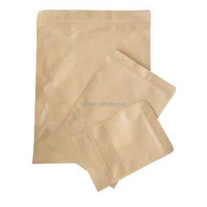 Eco-Friendly Seal Kraft Paper Foil <b>Bag</b> Zipper Baby Food Packaging Sample Sachet Pack Craft Paper <b>Bag</b> - Product Image 1