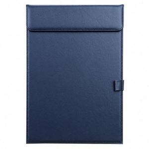 Custom Logo Office Document <b>Folder</b> <b>A4</b> PU Leather Clipboard with Pen Holder for Corporate Meeting - Product Image 5