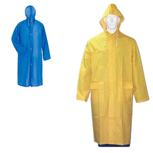 Hot Sales Custom Logo Reusable Windproof Durable Disposable Waterproof PVC <strong>Raincoat</strong> for Rainy Day Tour - Product Image 1