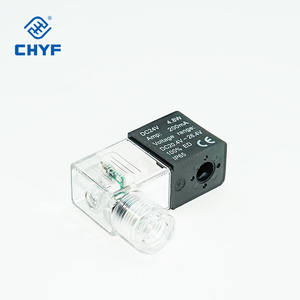 CHYF Solenoid vana bobin elektrik parçası bobin 4V210 3V210 DC12V DC24V AC110V AC220V - Product Image 3