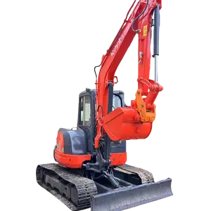 Đáng tin cậy Nhật Bản nhập khẩu chất lượng cao Kubota U-55 Mini Máy xúc 5 tấn Crawler sử dụng Digger để bán