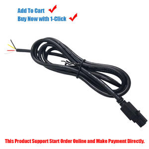 Cavo Pigtail SHANWEI 1,5 M Miniaturizzato 3.0 4 Pin <span class=keywords><strong>2</strong></span>*<span class=keywords><strong>2</strong></span> Pin Sagomato con Estremità Staccabile e Stagnata Molex Mx3.0 4 6 8 Pin - Product Image 6