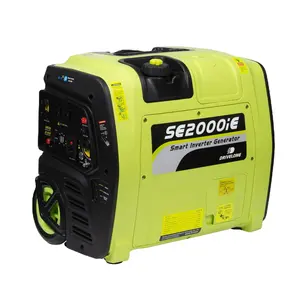 Huis Krachtige Draagbare Generator Benzine 220V 2000 Watt Mini Elektrische Start Inverter Generator