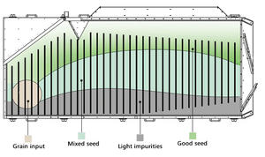 Peralatan Pemisah Gravitasi Spesifik Berbasis Udara untuk Pembersihan Biji-bijian, Meja Getar Pemisah Baru dari Perusahaan Profesional Ekspor Cina - Product Image 4