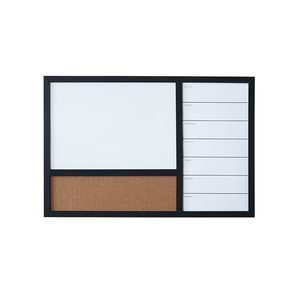 Suministros para estudiantes de oficina, pizarra magnética, marco de aluminio, tablero combinado, tablero de corcho, tablero práctico personalizado - Product Image 3