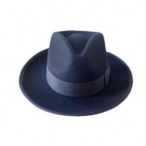 Sombrero Fedora de Lana ND100 CD, Unisex, para Adultos, con Flor y Lazo, para las Cuatro Estaciones - Product Image 4