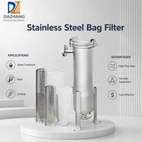 Filter Kantong Baja Tahan Karat Industri untuk Pengolahan Air, Filtrasi Kimia, dan Filtrasi Makanan dan Minuman