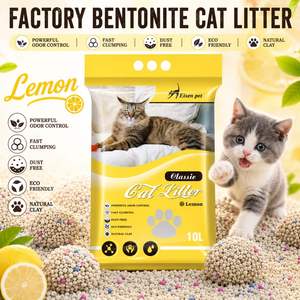 Offre d'usine : Litière pour chat Arena Para Gato Bentonita, Bentonite à faible teneur en poussière pour l'alimentation des fermes à chats - Product Image 1