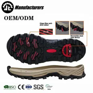 Sohlen hersteller Neuestes Material All Terrain Steel Nagel griffs ohle EVA MD RB Eis brems sohle Outdoor Sportschuhe Außen sohle