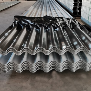 Hoja de techo de primera calidad Hoja de acero corrugado de acero galvanizado en forma de onda de metal - Product Image 4