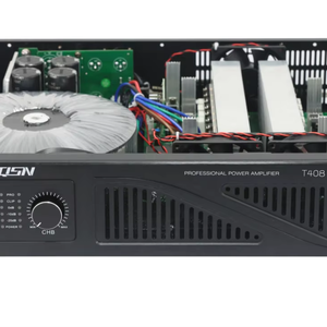 Amplificador Profesional <span class=keywords><strong>de</strong></span> 2 <span class=keywords><strong>Canales</strong></span> Clase H 800WX2, Gran Oferta, T408 - Product Image 1