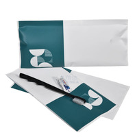Sacs CPE en gros à fermeture éclair, givrés mats, réutilisables, auto-scellants, étanches, pochettes personnalisées pour brosses à dents et articles d'hôtel
