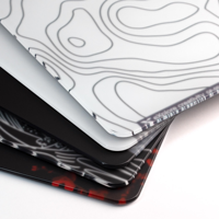 Tapis de souris en verre pour jeux, tapis de clavier en verre transparent personnalisé, tapis de souris PC Anime, tapis de jeu pour le bureau et la maison