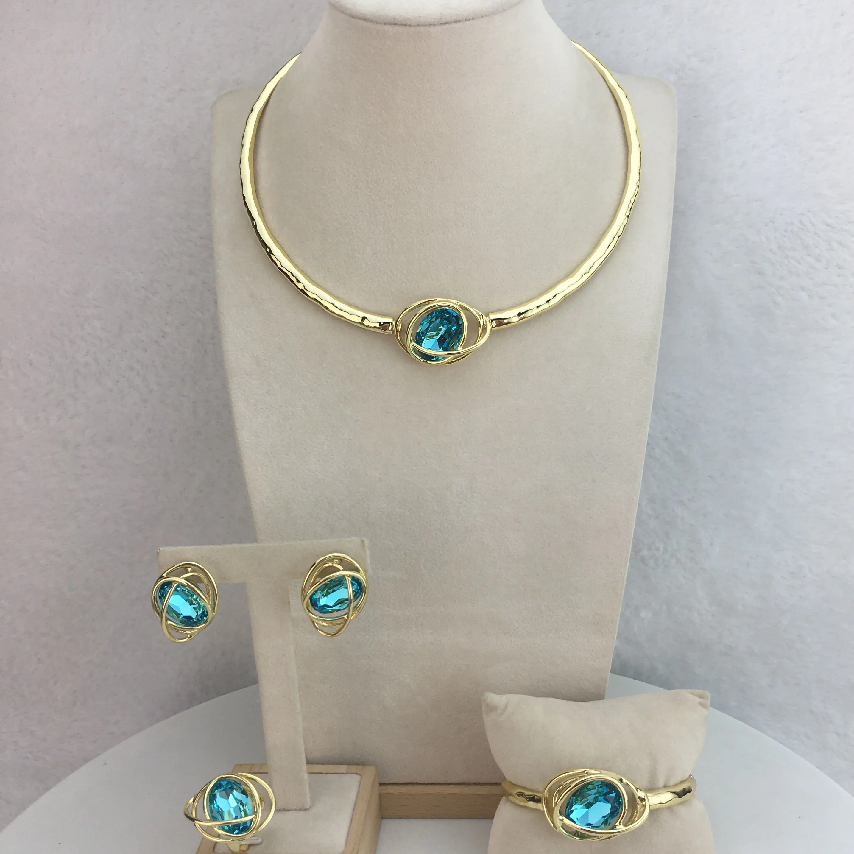 Yun yinglai — bijoux avec pendentif, collier, chaînes, Bracelets, boucles d'oreilles, ensemble de bijoux, nouvelle collection, FHK11789