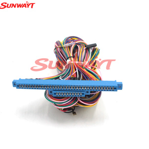 10pin+36 Pin Red Board Wire Harness Cable with Jamma Loom Connector for Multigame Board 6X 7X <b>Game</b> Coin Operated <b>Game</b> <b>Machine</b> - Product Image 5