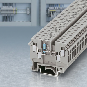 Bloque de Terminales Cerámico UDK 4-DUR 249, Conexión por Perno 2775249, 200 A, 21-30 AWG, Contacto de Latón de 1 Polo - Product Image 3