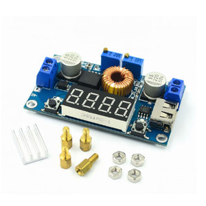 XL4015 โมดูลไดร์เวอร์พาวเวอร์ 5A DC 5V แรงดันไฟฟ้าคงที่ กระแสไฟ LED ไดร์เวอร์ ชาร์จแบตเตอรี่ลิเธียม - Product Image 1