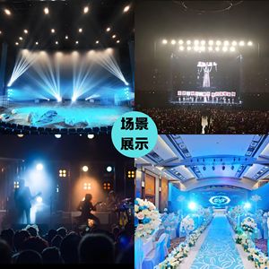 Sunshine Stage - Luz de Superficie COB de Cuatro Ojos de 100 W, Blanco Cálido, Blanco Neutro, Equipo de Iluminación para Escenarios YG-9654 - Product Image 2