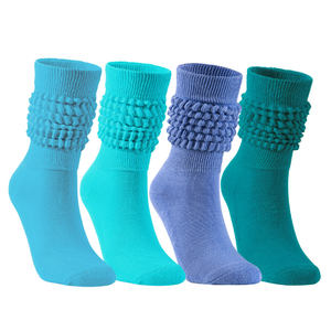 Meias de Cano Alto Personalizadas para Meninas e Mulheres, Extra Longas, Grossas e Pesadas, Meias de Tricô para Adultos - Product Image 2