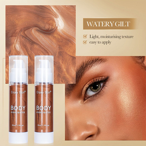 Neues Design Hydrat ing Nou rishing Body Glow Text marker Wasserdichtes Make-up Body Shimmer <span class=keywords><strong>Oil</strong></span> - Product Image 3