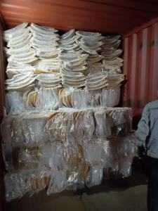 Chaise à dossier croisé en bois d'orme à assembler et à abattre - Product Image 4