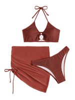 Pareos de Gasa con Estampado Floral para Mujer, Transpirables, Talla Grande, Pareo de Playa, Envoltura de Bikini Transparente, Diseño Digital Calado para Trajes de Baño
