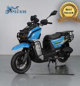 Scooter à essence 150cc homologué EPA, tout-terrain, style réservoir, cyclomoteur homologué pour la route avec porte-bagages arrière - Product Image 3