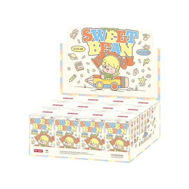 POP MART SWEET BEAN DAYS of SPARKLES Series Mystery Box Genuine Blind Box Guess Toys Bag Ornament Figurines Home Decor Desktop