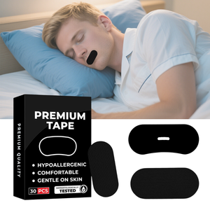 شرائط النوم شريط الفم للشخير شريط الفم النوم لتحسين النوم تقليل التنفس الفم - Product Image 1