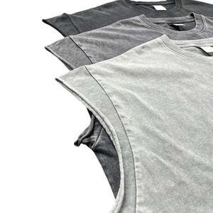 Canotta da Palestra Senza Maniche per <span class=keywords><strong>Uomo</strong></span> Finch Garment, Personalizzabile, Asciugatura Rapida, 100% Cotone, Collo Tondo, Effetto Lavato - Product Image 2