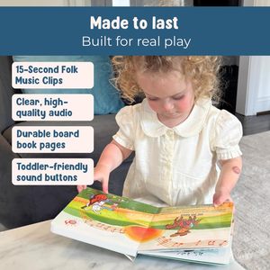 <span class=keywords><strong>Libro</strong></span> Interactivo con Sonidos en Relieve, Páginas de Cartón de Tapa Dura, Impresión Offset Personalizada, Primeras Palabras en Inglés para Niños - Product Image 5