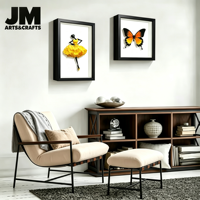 Cadres Boîte à Ombre en Gros, Vitrine 3D en Bois 8x8/10x10/12x12 Pouces/A4, Profondeur 3CM/5CM avec Panneau Acrylique pour Objets de Collection