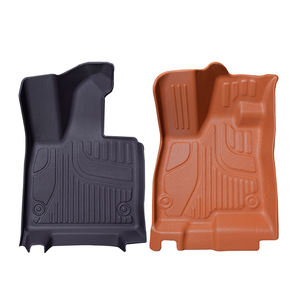 Alfombrillas de Coche para Todo Clima con <span class=keywords><strong>Interior</strong></span> de Cuero, Alfombras para Auto, Revestimientos de Piso TPE para <span class=keywords><strong>Hyundai</strong></span> Sonata, Tucson, Palisade, Ioniq 5 - Product Image 1