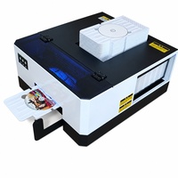 Machine d'impression de cartes d'identité à jet d'encre recto-verso automatique avec plateau pour imprimante à jet d'encre Epson L800
