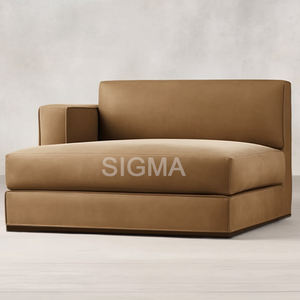 Six Sence โมเดิร์นโซฟาชุดเรียบง่ายในร่มเฟอร์นิเจอร์ Latex สามที่นั่งผ้ามุมห้องนั่งเล่นโซฟา - Product Image 2