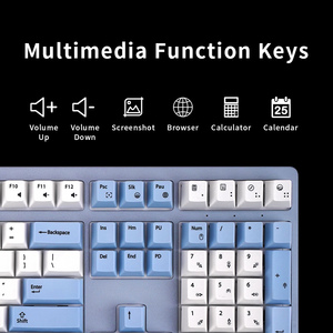 2026 New Design Factory OEM Stock 108 Key Hot Swappable Programmable Gaming Keyboard for Computer Laptop - Product Image 4