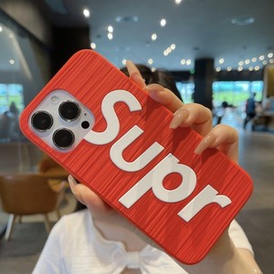 เคสโทรศัพท์ซิลิโคน 3 มิติ ยี่ห้อแฟชั่น SUPR สำหรับ iPhone 18 17pro max 11 XS ป้องกันการกระแทก ฝาหลัง OEM ผลิตตามสั่งจากโรงงาน - Product Image 5