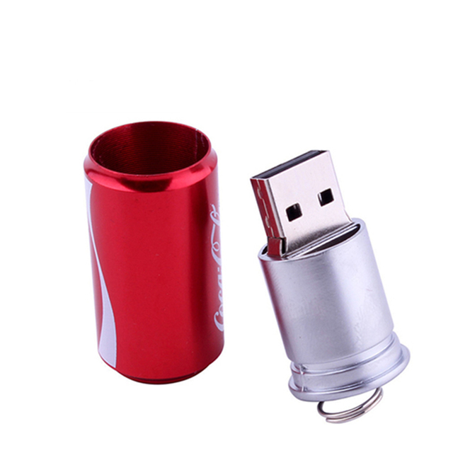 Colorful Can Usb Flash Drive Bulk Cheap 8gb 16gb 32gb 64gb Wholesale Price Memory Stick
