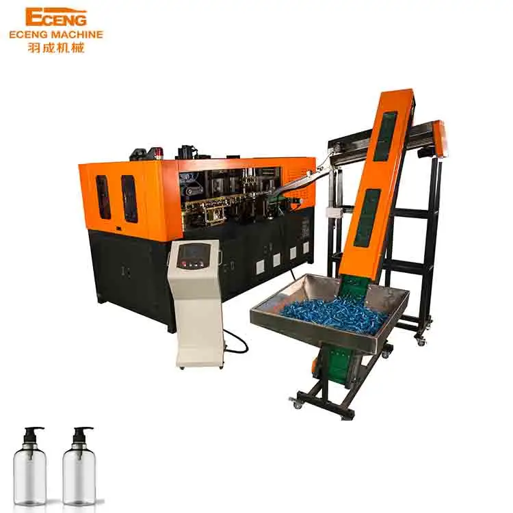 Full Automatic 4 Cavity PET Plastic Bottle Blowing Machine,PET Blower,Mineral Water Glass Bottle Blow Molding Machine