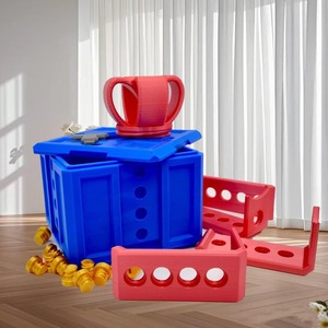 3D printed gift <b>box</b> with screws, fun <b>Christmas</b> decoration <b>box</b>, and friends' novel magic <b>box</b>, customizable - Product Image 6