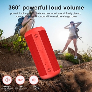 20W công suất cao Loa di động loa siêu trầm IPX6 không thấm nước Bass Stereo 3600mAh ngoài trời Hifi cột SoundBox boomboxes - Product Image 5