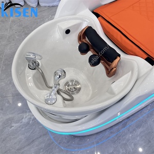 KISEN Nouveau Lit de Massage Électrique Multifonctionnel Haut de Gamme pour Salon de Coiffure et Institut de Beauté, Table de Massage et Lit de Spa Capillaire - Product Image 4