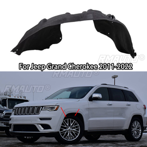 Pour Jeep Grand Cherokee 2011-2022, garde-boue avant et arrière, protection contre les éclaboussures, doublure insonorisée, 55079293AL 55079292AG - Product Image 1