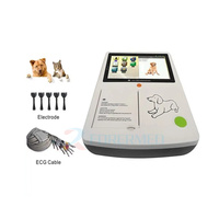 ECG vétérinaire 3 canaux électrocardiogramme numérique Machine vétérinaire ECG Machine 7 plomb ou 12 plomb moniteur ECG vétérinaire