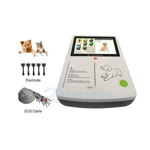 Máquina de electrocardiograma digital de 3 CANALES, ECG veterinario, 7 cables o 12 cables, monitor de ECG veterinario - Product Image 2