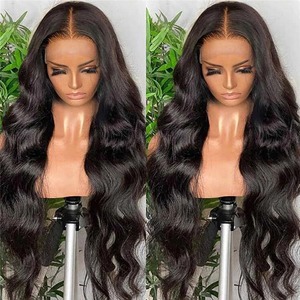 Perruque Africaine pour <span class=keywords><strong>Femme</strong></span> à Cheveux Longs Bouclés et Grandes Ondulations - Product Image 2