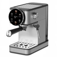 Machine à café expresso 20 bars, machine à café italienne professionnelle, programmable, utilisation personnalisée, automatique, avec lait