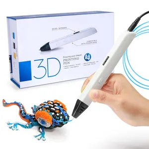 Jer best selling OLED Screen with pen case boy style 3d pen girl style 3d pen box