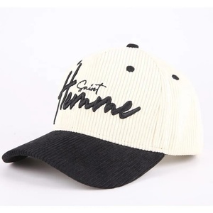 Gorra de Béisbol de Pana Unisex Deportiva con Estampado de Frutas y Bordado de 6 Paneles, Impermeable, Personalizada y de Alta Calidad al por Mayor - Product Image 4