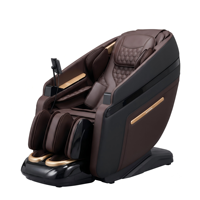 Fauteuil de massage intelligent à mémoire de forme pour tissus profonds, avec cartographie vertébrale, étirement thaïlandais, détection de santé par IA, graphène et zéro gravité